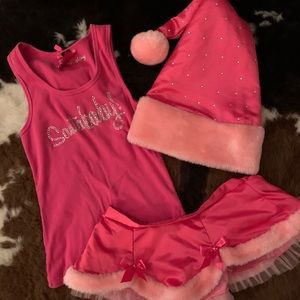 Victoria’s Secret Santa Baby outfit